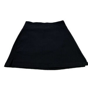 Rafaella Skort Womens‎ Large Black Knit Skirt Golf Tennis Pickleball
